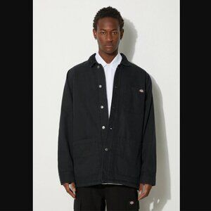 Dickies Duck Canvas Barn High Pile Shearling Lined Chore Jacket Mens L